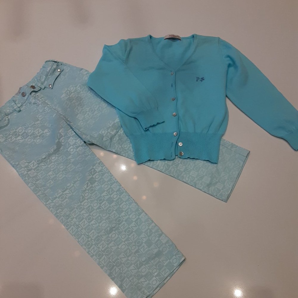 MADE IN ITALY - very chic little girls outfit sz 6